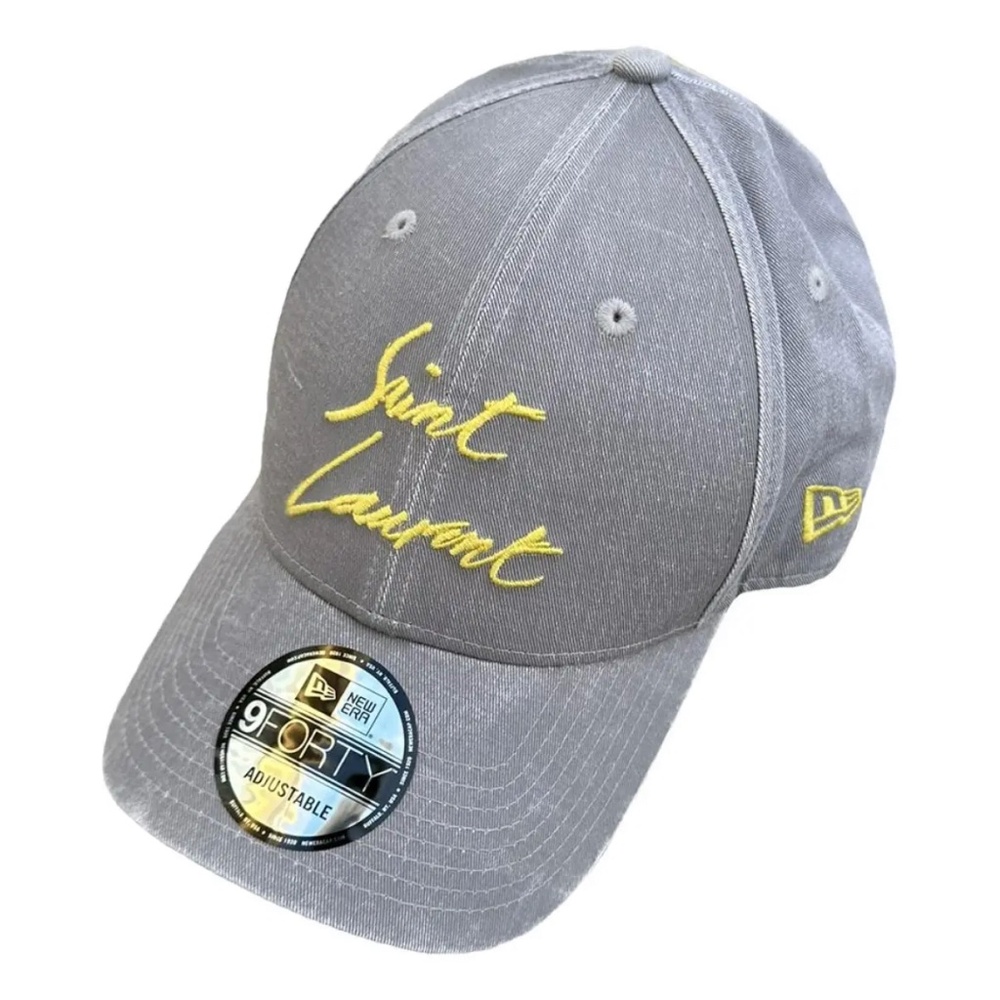 Saint Laurent Embroidery Logo Cap